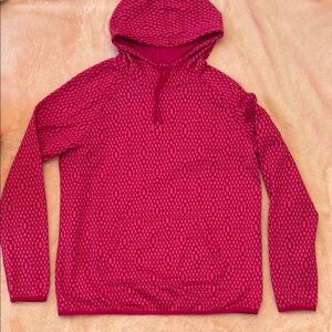Nike Red Hexagon Pattern Men's Sweater